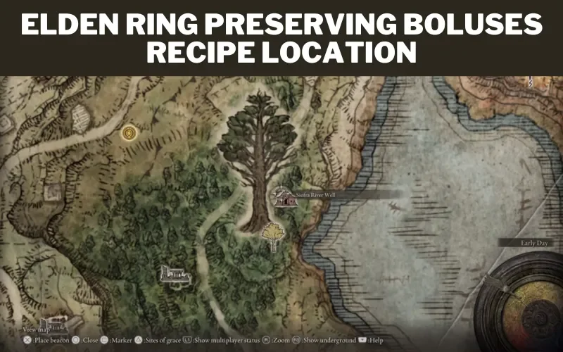 Elden Ring Preserving Boluses Recipe Location